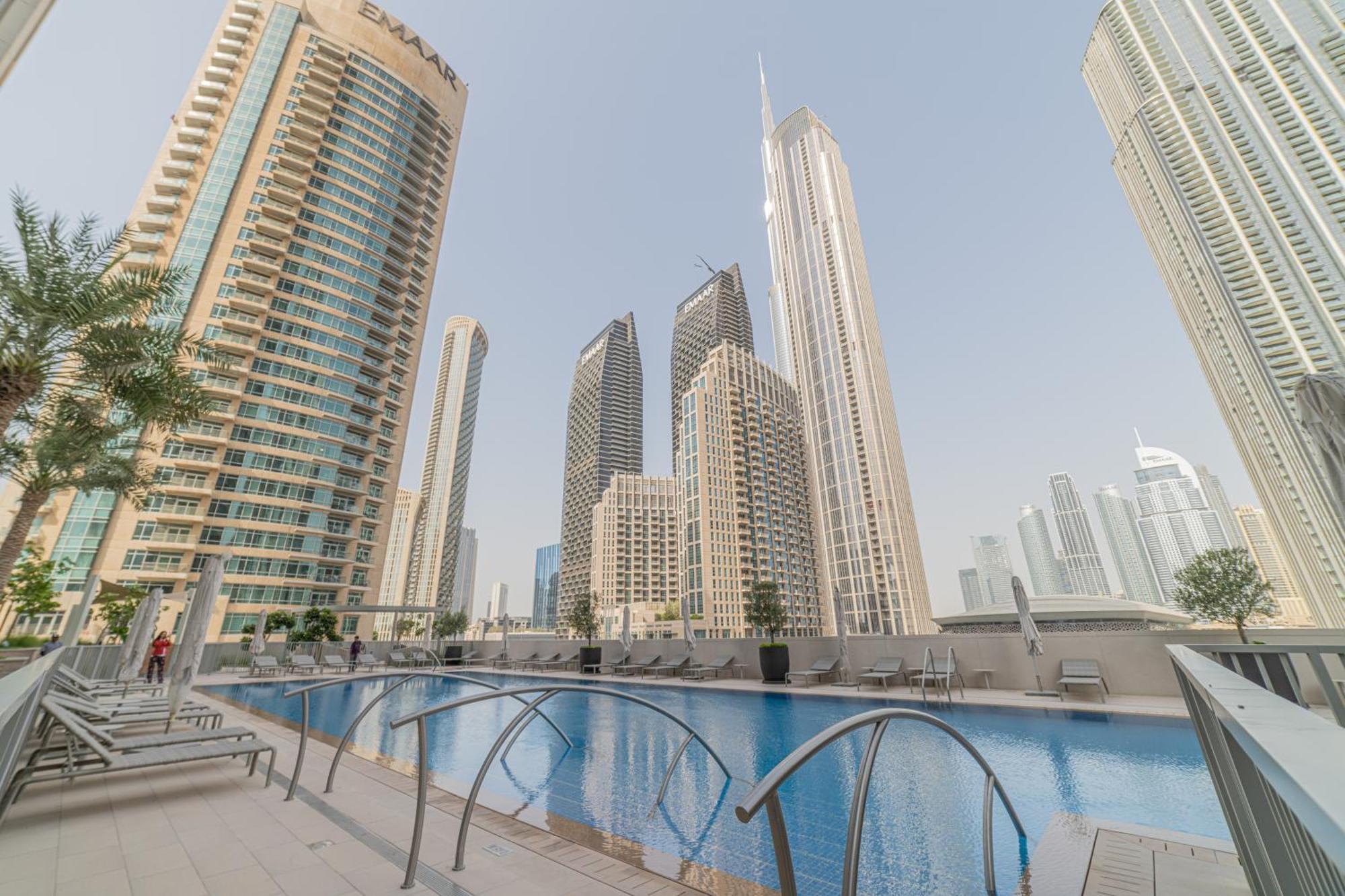 First Class 2Br With Full Dubai Boulevard View Εξωτερικό φωτογραφία