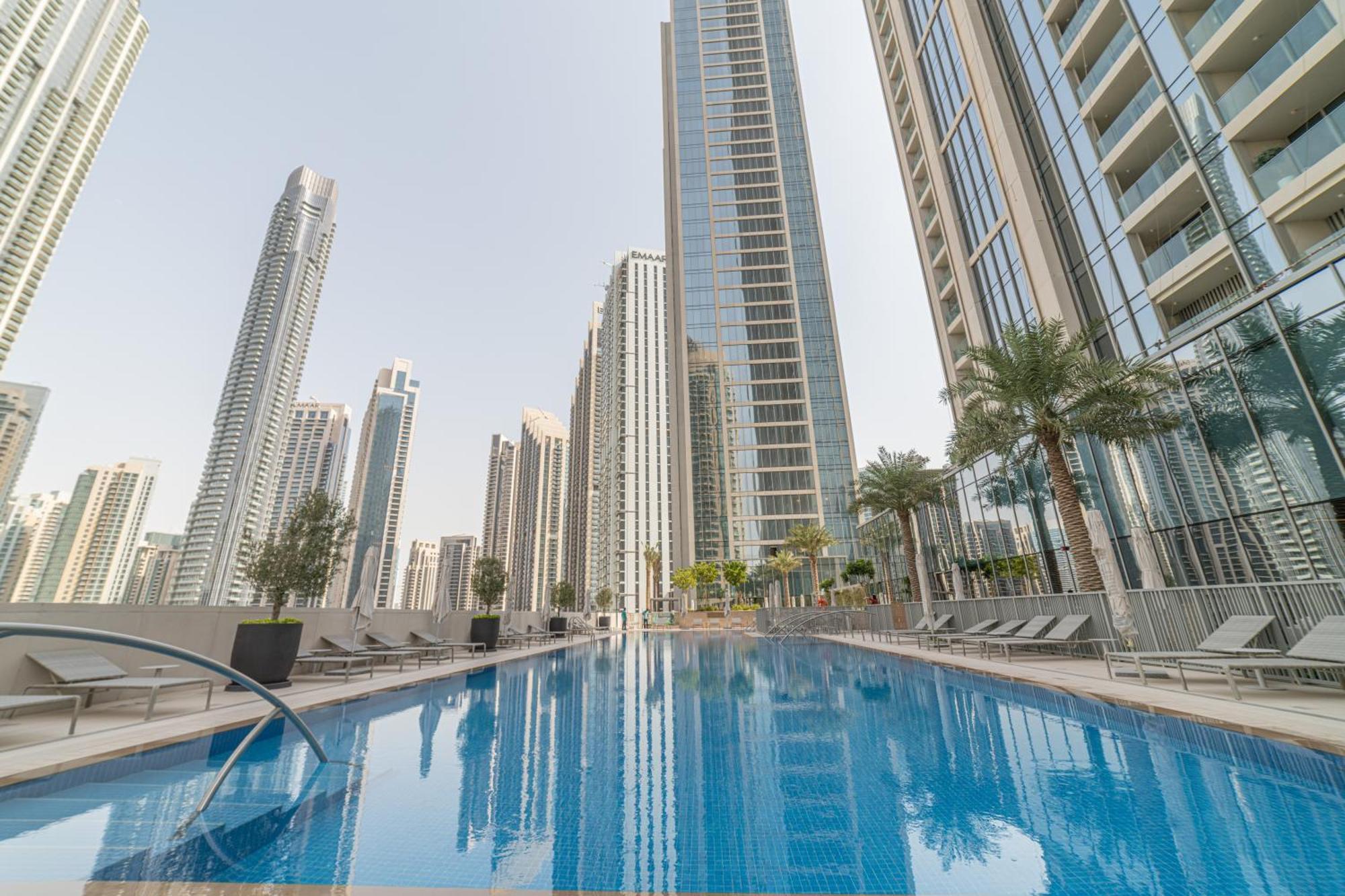 First Class 2Br With Full Dubai Boulevard View Εξωτερικό φωτογραφία
