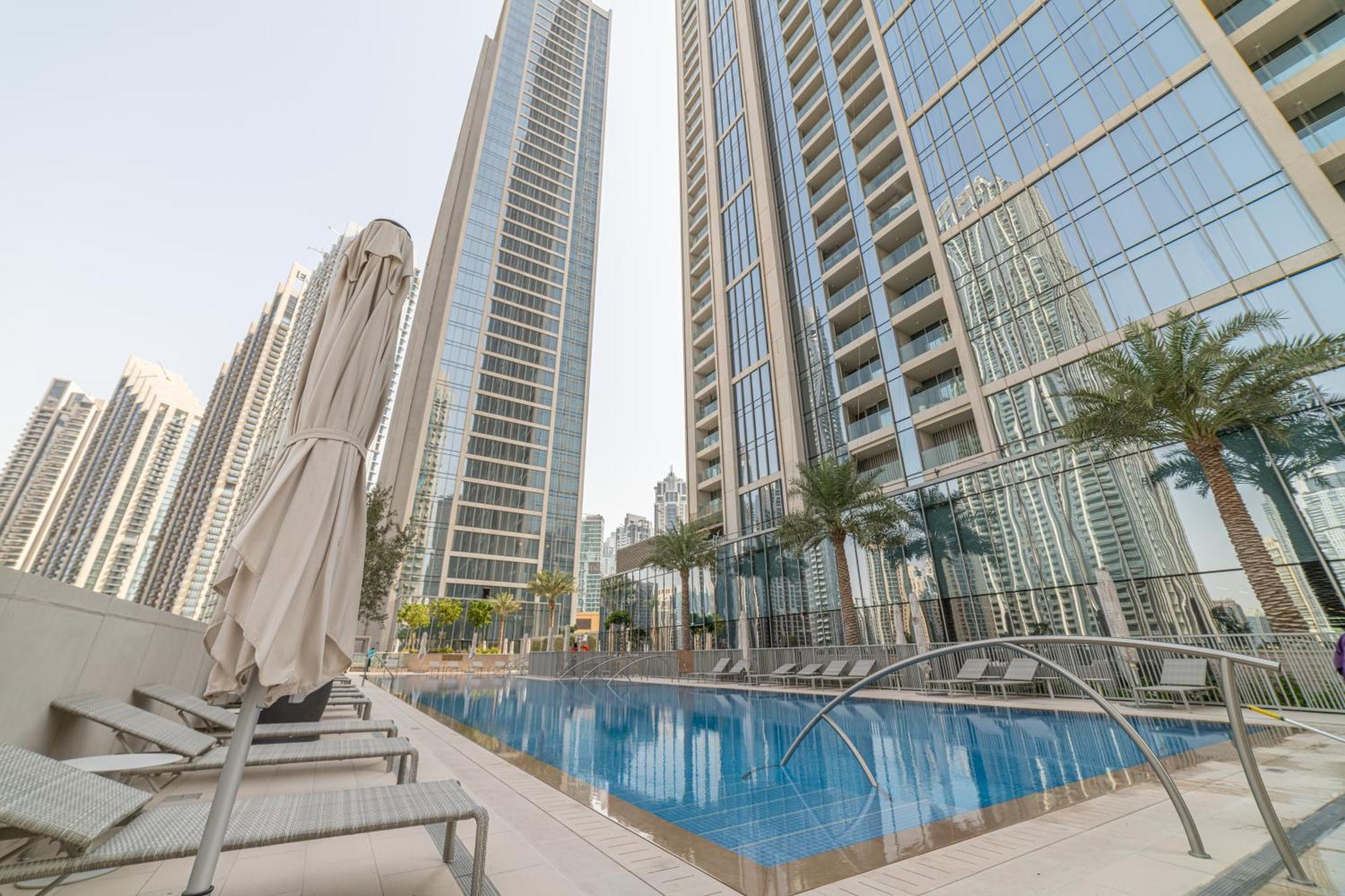 First Class 2Br With Full Dubai Boulevard View Εξωτερικό φωτογραφία